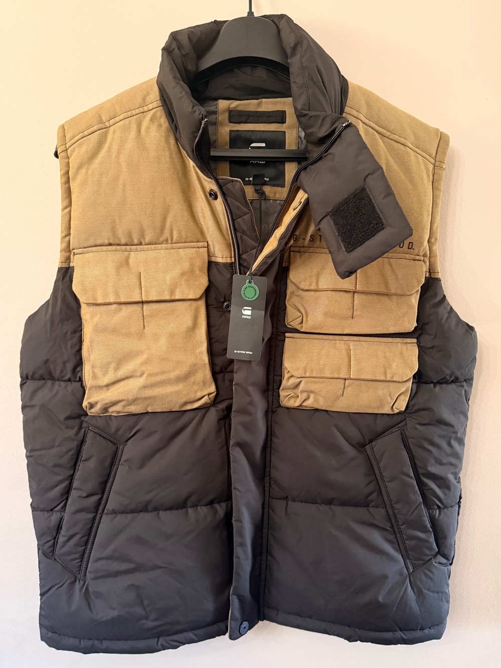 G-Star Men's Two-Tone military Vest (brand new)